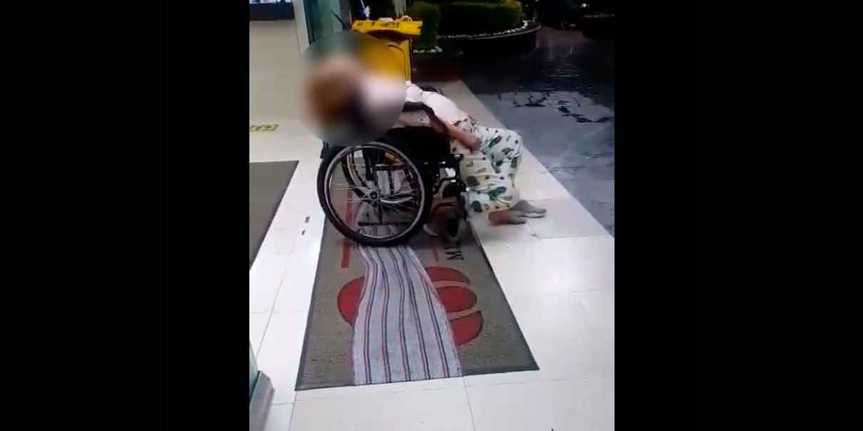 Por no pagar, médicos dejan morir a mujer en la banqueta en Hospital Tlalpan 
