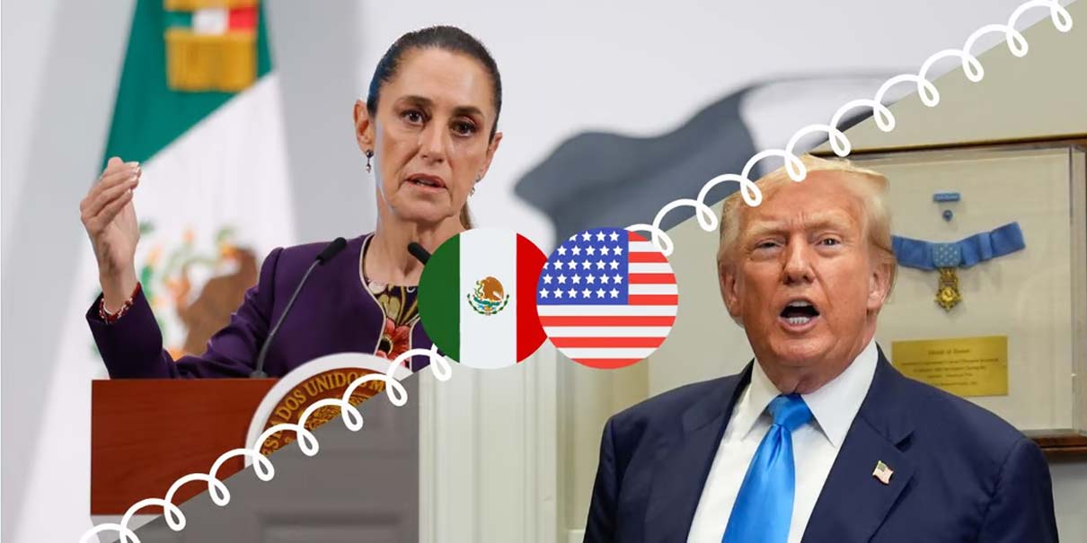 Así se burló Trump de Sheinbaum al imitar su voz en llamada