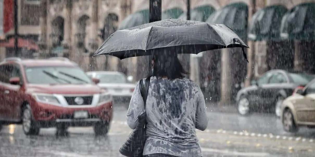 México bajo lluvias: pronóstico advierte tormentas y cambios bruscos de temperatura