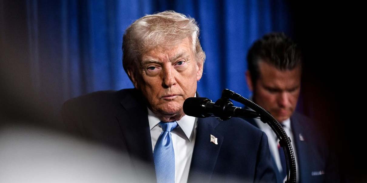 Trump afirma que los cárteles dominan México y advierte con usar misiles