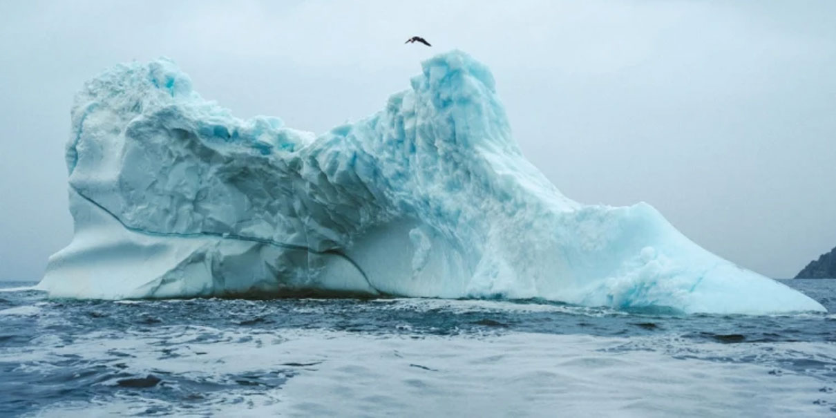 Molly Carlson hace historia al saltar 15 metros desde un iceberg