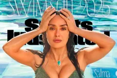 FOTOS. Una portada histórica, divina: Salma a sus 58 años posa para Sports Illustrated