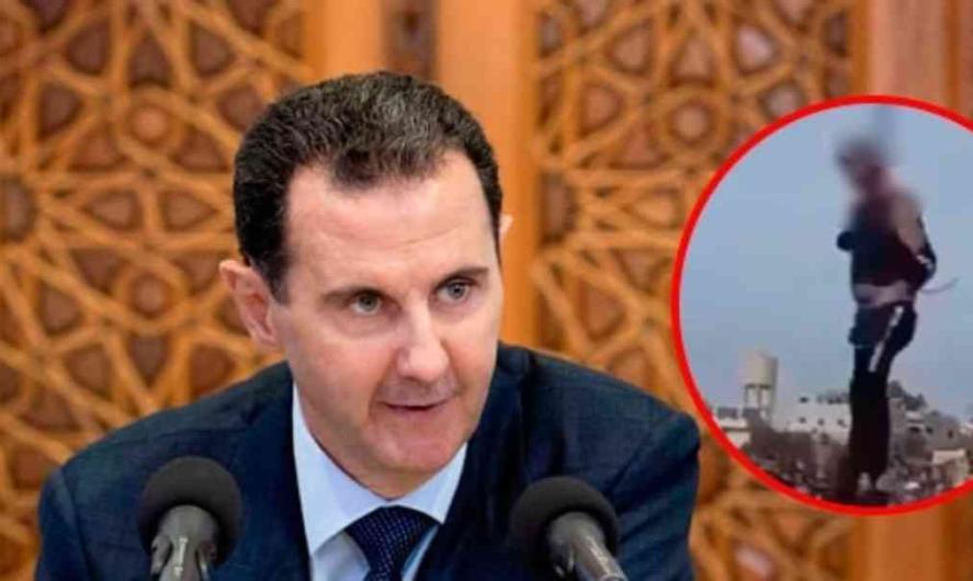 Fue ahorcado en público el primo de Bashar al Assad tras tomar Damasco