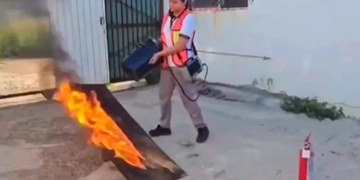 Ángela Venegas: mexicana de 16 años que apaga fuego con sonido