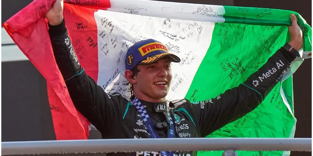 Antonelli conquista Monza y hace historia en la F1