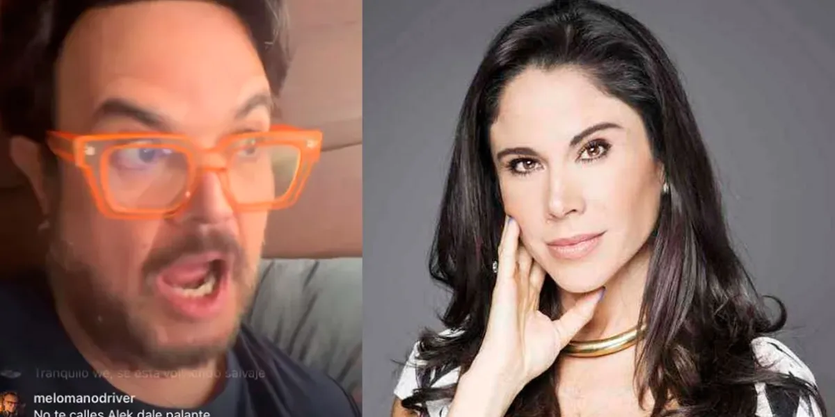 “Conmigo no te metas”: Paola Rojas pone un alto a Aleks Syntek