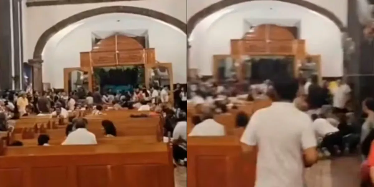   Matan a mujer danzante en el atrio de una iglesia en Guanajuato, VIDEO