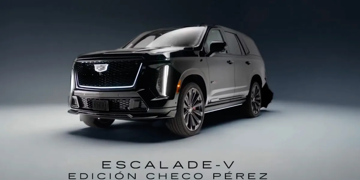 Agotadas las 11 Cadillac edición limitada de Checo Pérez: cada una valuada en más de 4 mdp. VIDEO