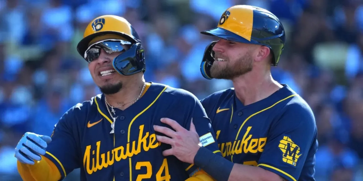 Brewers vencen 6-2 a Dodgers y quedan a un triunfo de la Serie Mundial