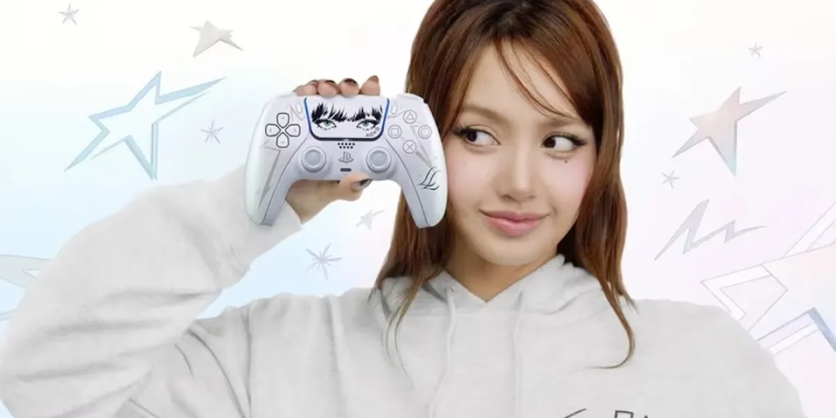 PlayStation presenta un control DualSense de edición limitada en colaboración con Lisa de BLACKPINK