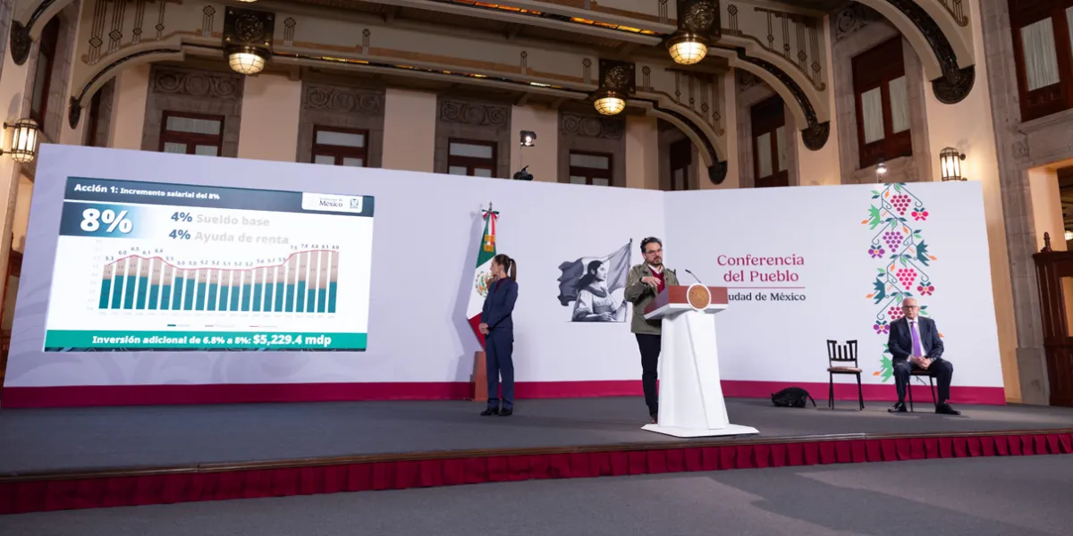 Sheinbaum anuncia 12 acciones para mejorar el IMSS en 120 días