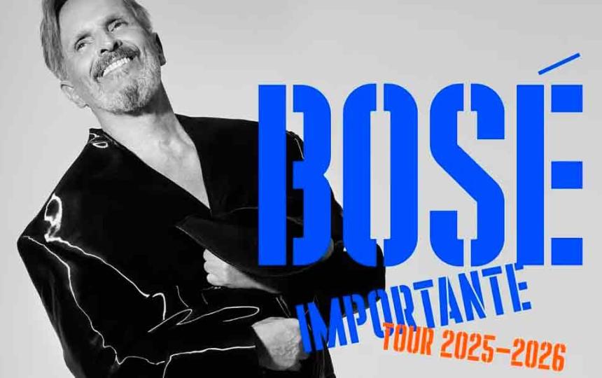 Miguel Bosé regresará a los escenarios con “Importante Tour”