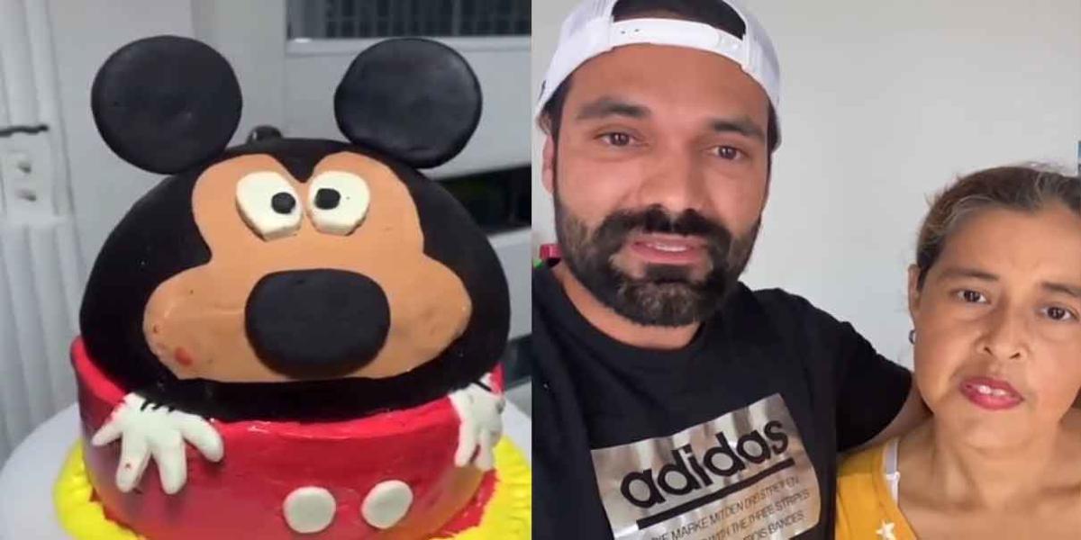 VIDEO. Pastelera responde a video viral sobre pastel de Mickey Mouse