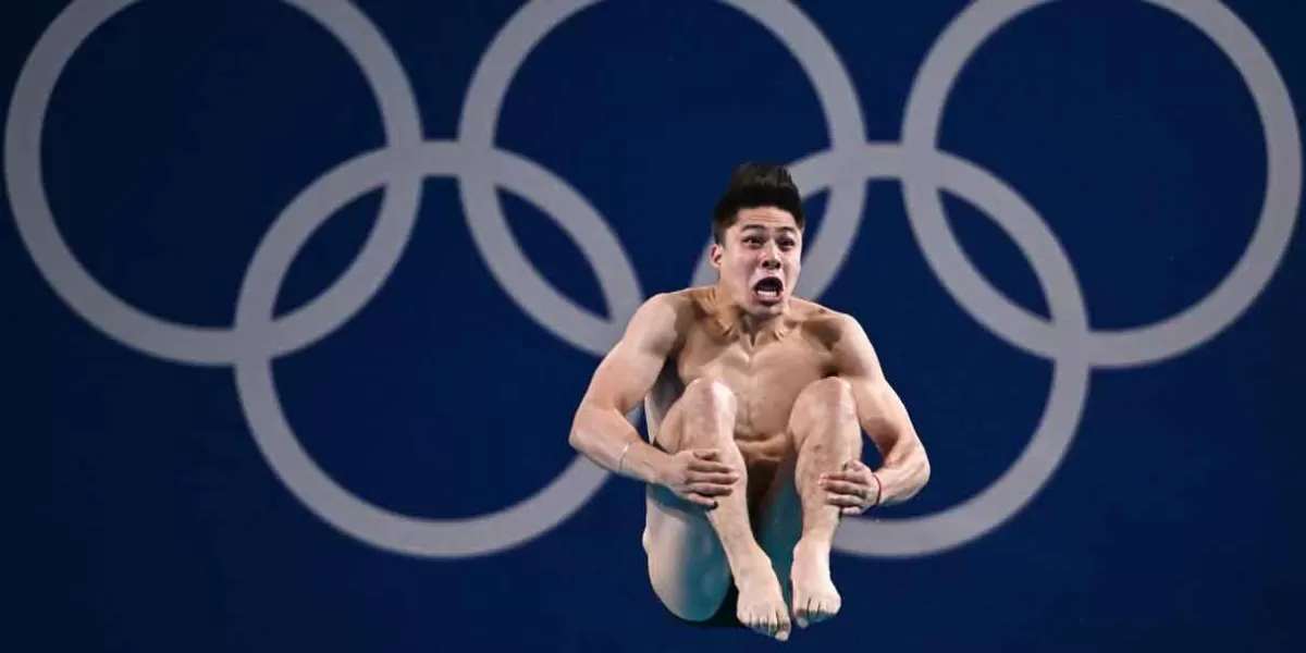 Cae la cuarta medalla para México, Osmar Olvera gana la medalla de bronce en trampolín de tres metros