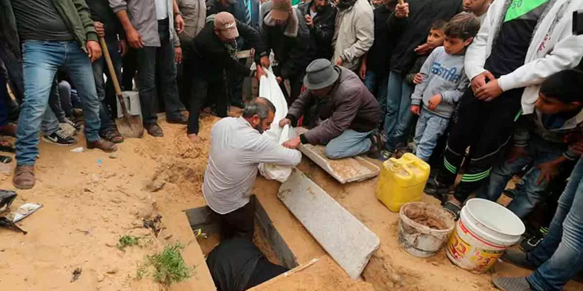 Suman 40 mil muertos en Gaza por guerra Israel-Hamas; marca un hito lúgubre