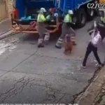 Pitbull ataca a trabajadores de limpia mientras recolectaban basura; uno habría perdido un dedo