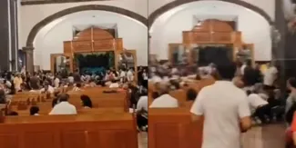   Matan a mujer danzante en el atrio de una iglesia en Guanajuato, VIDEO