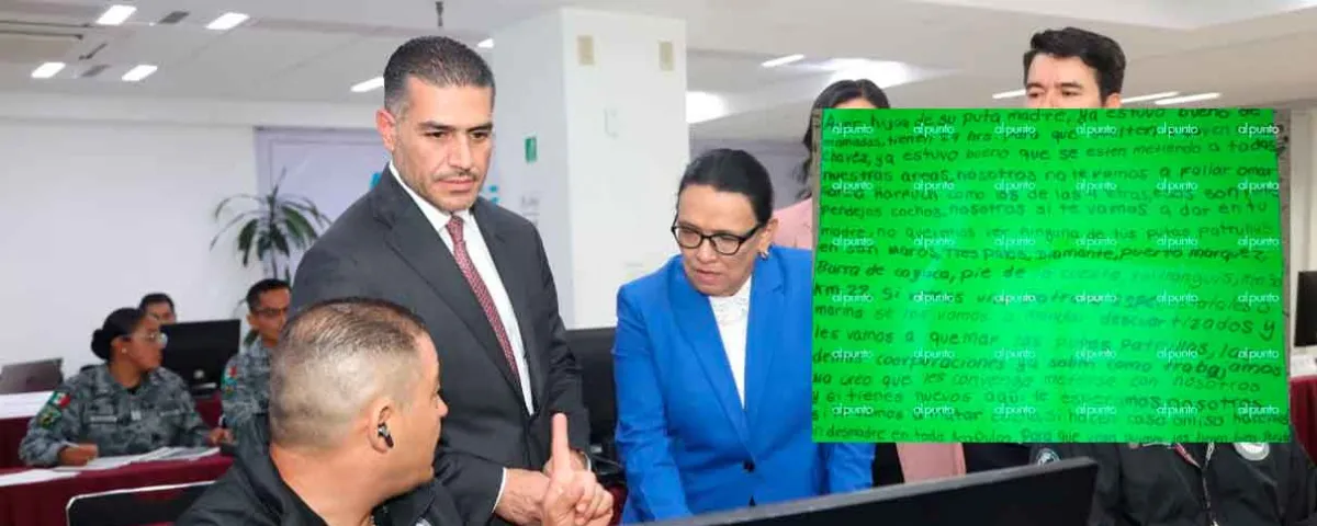 Amenazan Los Rusos a Harfuch en Acapulco tras captura de “El Amarillo” en Puebla