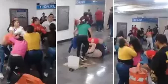 VIDEO. Se desata riña entre mujeres en la estación Hidalgo del Metro de la CDMX