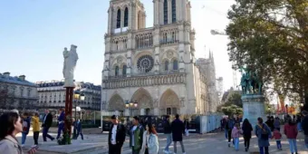 Pasaron cinco años del incendio, lista la reapertura de la catedral Notre Dame de París, 